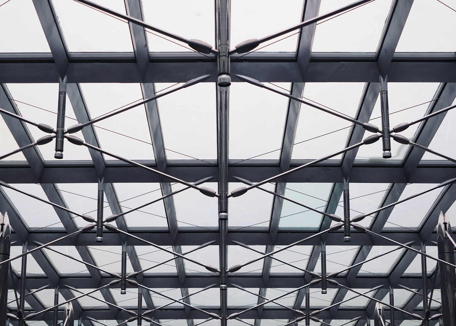Estructura metálica modelada en BIM