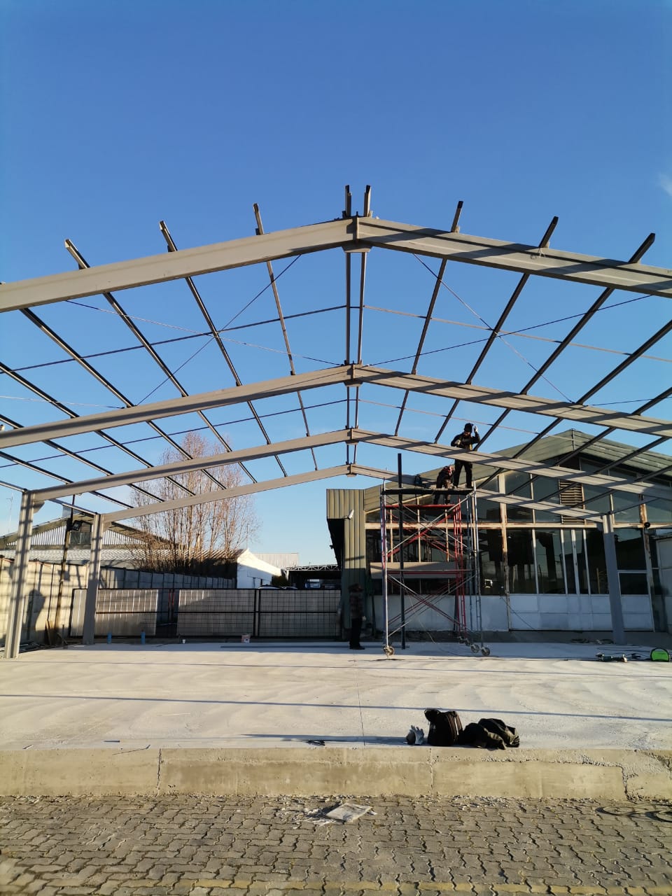 Nave industrial de gran luz