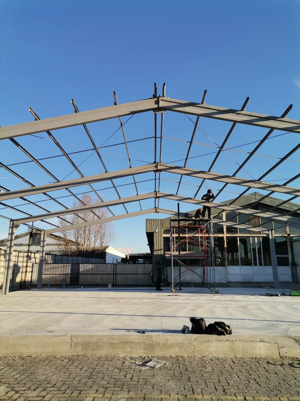 Nave industrial de gran luz